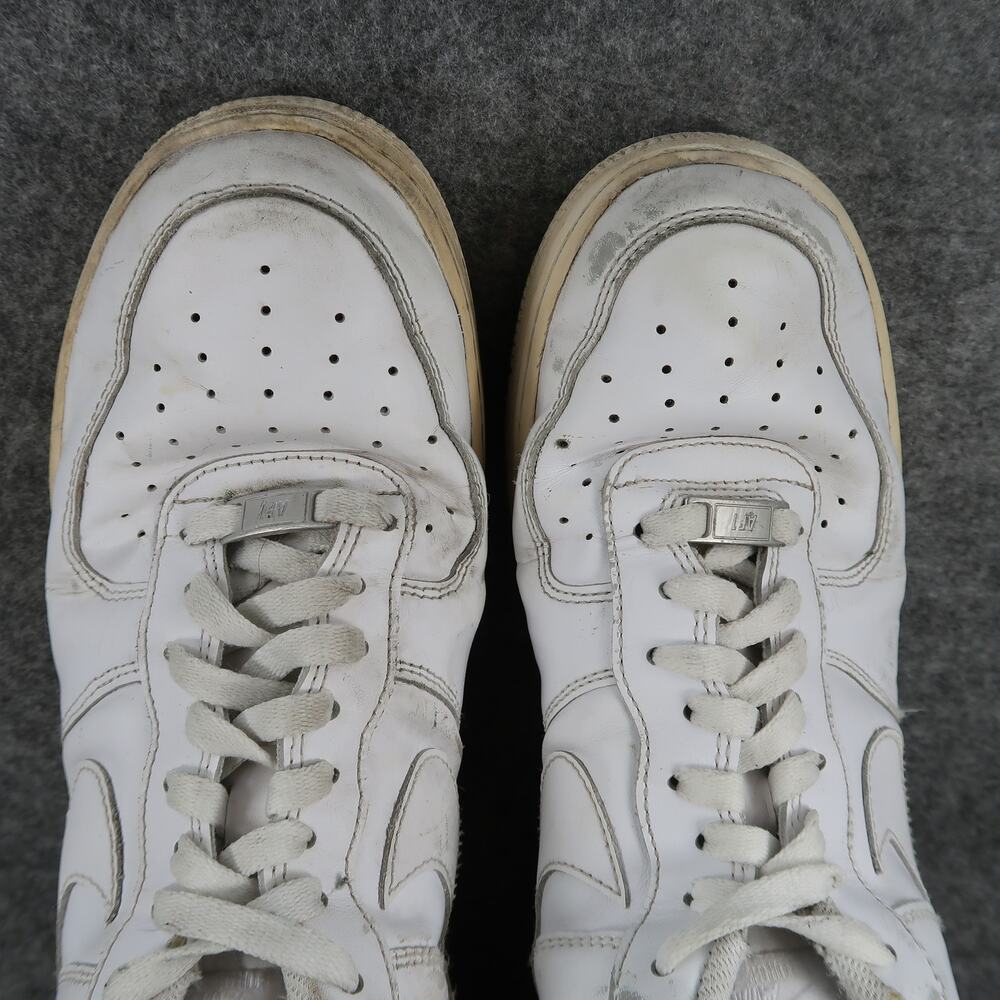 Nike Shoes Mens 11 Casual Sneakers AF1 Air Force 1 Trainers White Lace Up - Picture 7 of 11